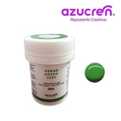GREEN COLORING ( GREEN ) AZUCREN 30 GRAMS