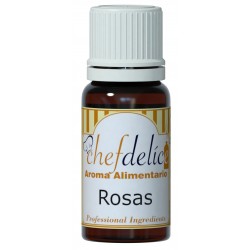 ROSE AROMA CONCENTRATE 10 ML. CHEFDELICE ( 1032 )
