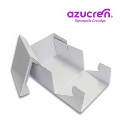 EXTRA STRONG WHITE CAKE BOX ( CAKE BOX ) 20 X 20 X 15 CM. AZUCREN