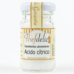 ÁCIDO CÍTRICO 50 GRAMAS DE CHEFDELICE ( 8005 )