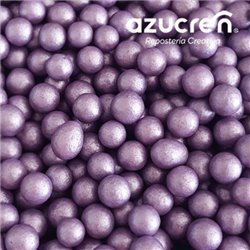 7 MM VIOLETTE ZUCKERPERLEN. ZUCKERDOSE 90 GRAMM