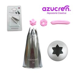 NOZZLE Nº 1M " OPEN STAR " SUGAR IN BLISTER