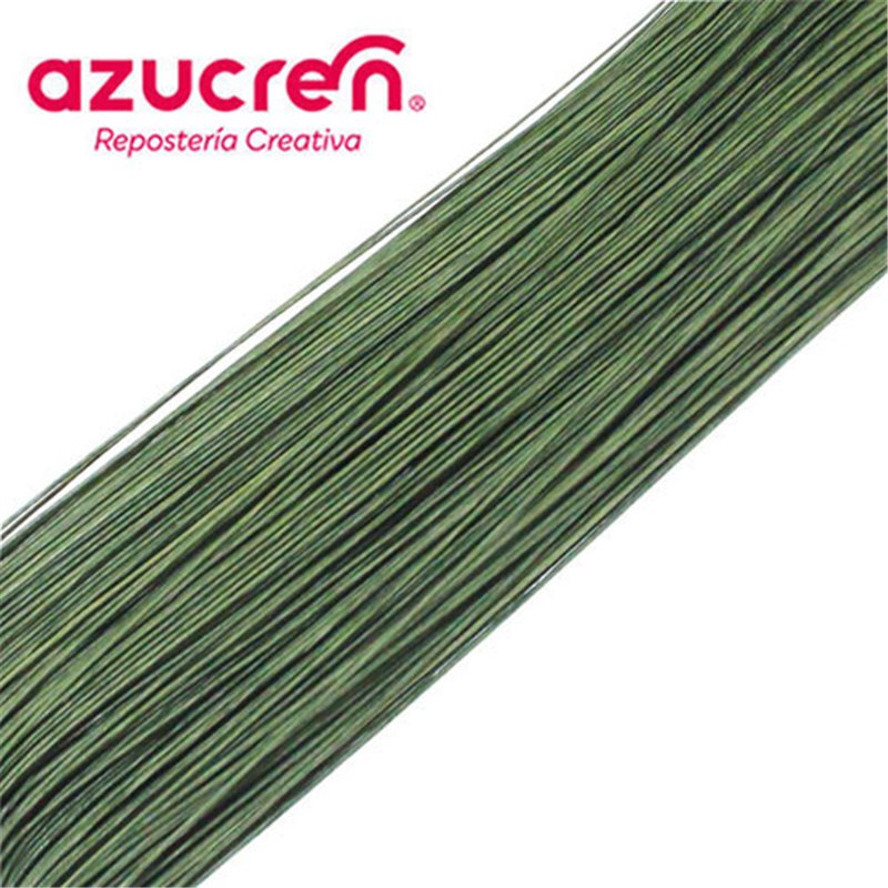 GREEN FLORAL WIRE 20- 40 CM LENGTH PACKAGE 50 UNITS SUGAR