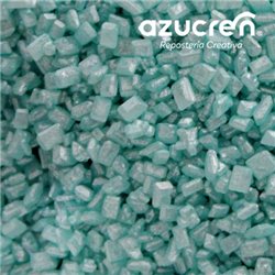 TURQUOISE SUGAR CRYSTALS 700 GRAM POT