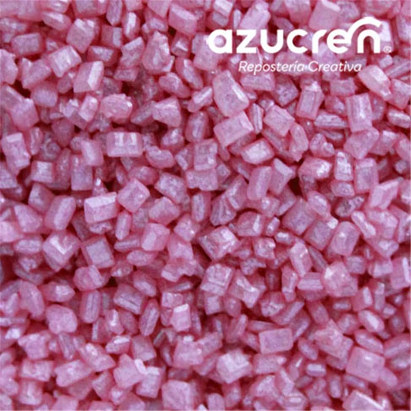 PINK SUGAR CRYSTALS SUGAR CAN 80 GRAMS