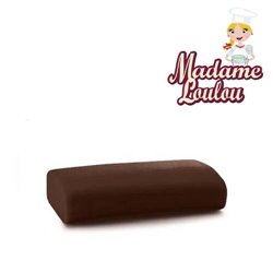 BROWN GLUTEN-FREE FONDANT 100 GRAMS MADAME LOULOU ( ML10059C )