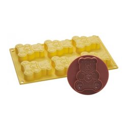 BEAR ICE CREAM MOULD + PAVONI COOKIE CUTTER REF. CK06