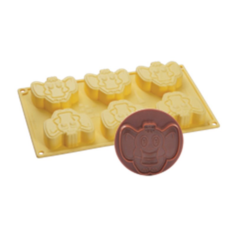 ELEPHANT ICE CREAM MOULD + PAVONI COOKIE CUTTER REF. CK07