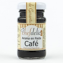 COFFEE IN PASTE EMULSION 50 GRAMS CHEFDELICE ( 2503 )