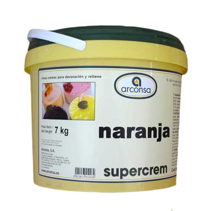 SUPERCREM DE NARANJA CUBO 7 KG. ARCONSA