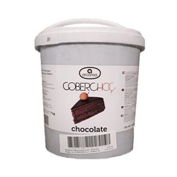 COBERTURA DE CUBO DE CHOCOLATE DE 7 KG.