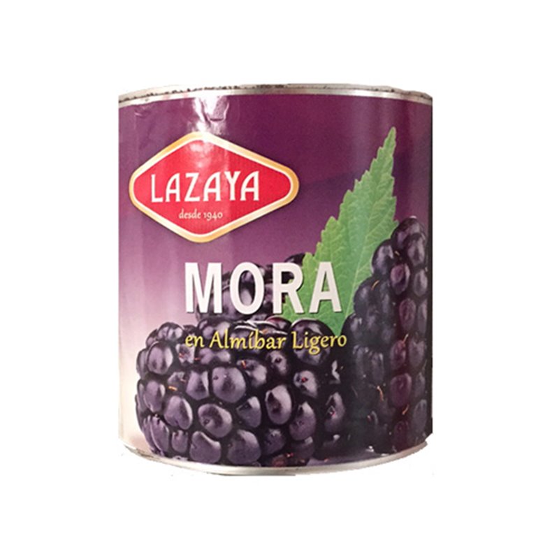 BLACKBERRY IN SYRUP CAN 2,7 KG. LAYAZA