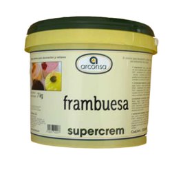 SUPERCREM DE FRAMBUESA CUBO 7 KG. ARCONSA