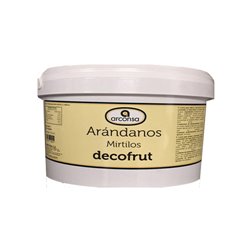 DECOFRUIT DE ARANDANOS CUBO 3 KG. ARCONSA