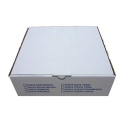 LARGE CAKE BOX FLAT UNIT ( L= 32 CM X W= 32 X H= 11 CM. )