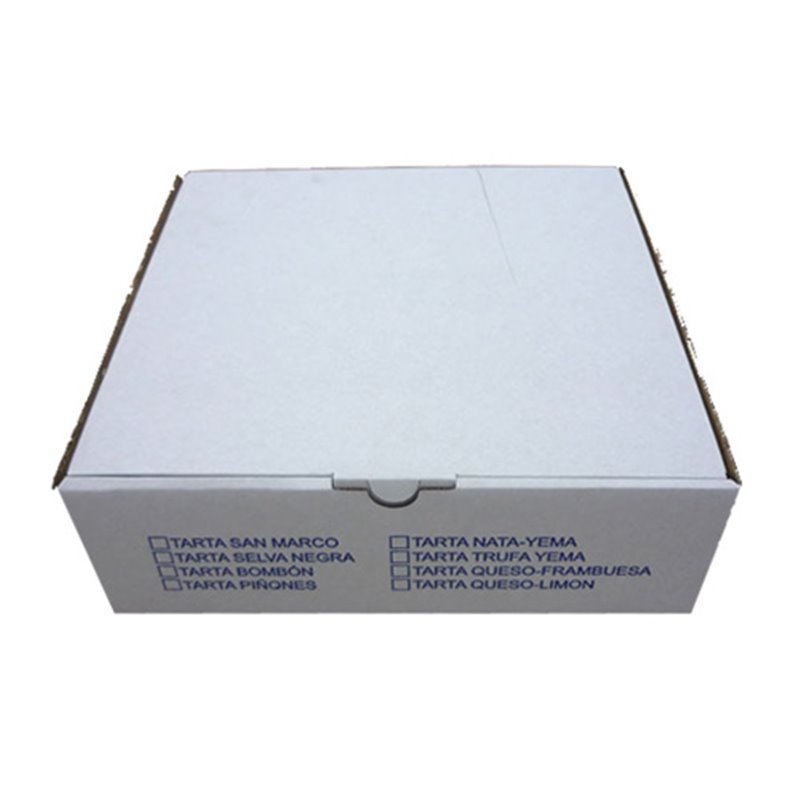 LARGE CAKE BOX FLAT UNIT ( L= 32 CM X W= 32 X H= 11 CM. )