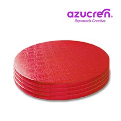 25 Units RED ROUND BASE 30 X 1.2 CM. HEIGHT REF.